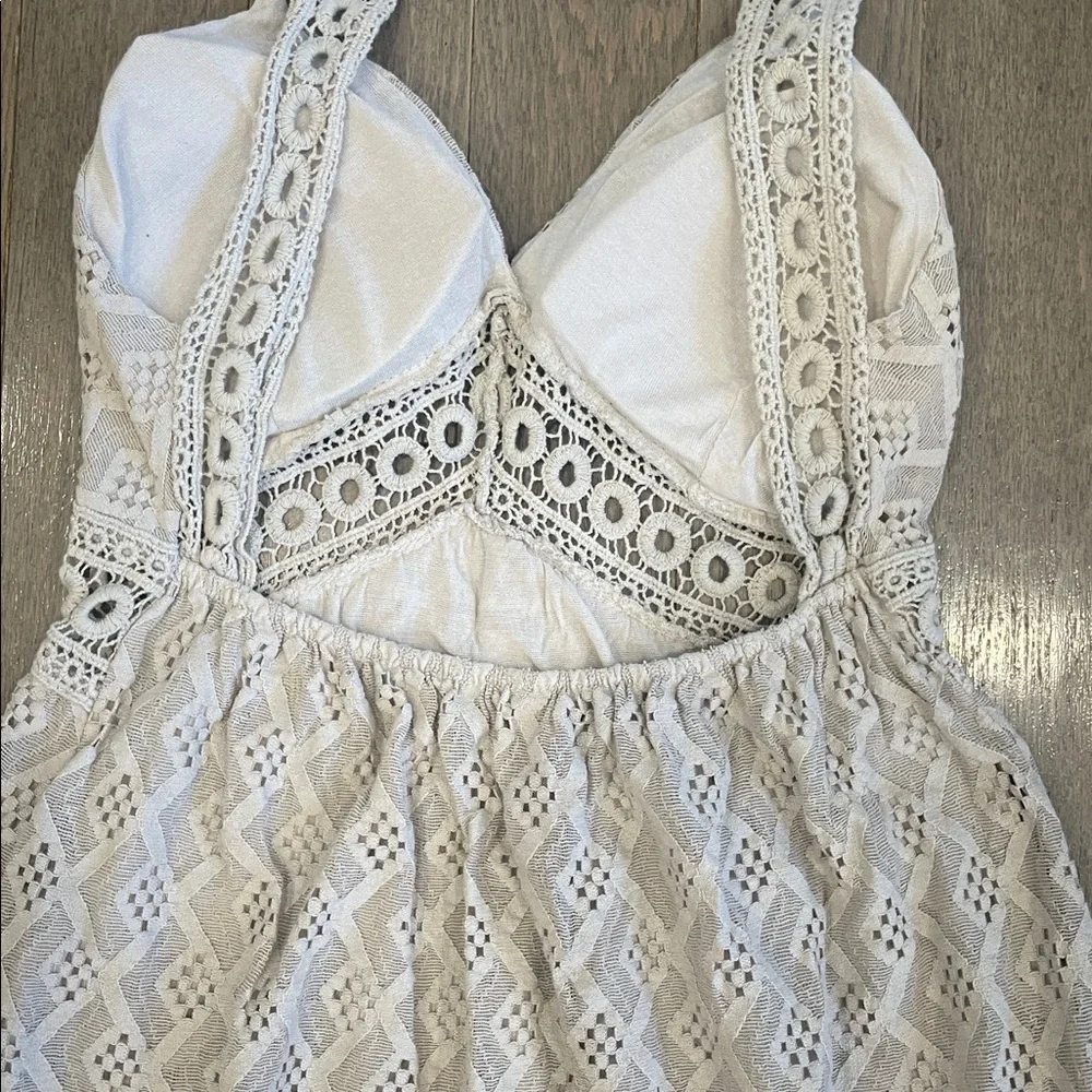 🇮🇹 Elegant Beige Knit Backless Dress • Made in Italy • Size Small - Picture 12 of 17